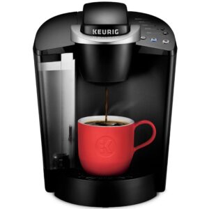 Keurig Okay-Traditional Single Serve Espresso Maker with Okay-Cup Pod, 3 Brew Sizes, 48oz Removable Reservoir, Black