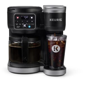 Keurig Ok-Duo Scorching & Iced Espresso Maker with Single Serve and Carafe Choices, MultiStream Expertise, 72oz Water Reservoir (Gen 2)