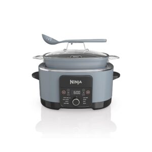 Ninja MC1001 Foodi PossibleCooker PRO 8.5 Quart Multi-Cooker – 8-in-1 Gradual Cooker, Dutch Oven, Steamer, with Built-in Glass Lid and Spoon, Nonstick, Oven Protected as much as 500°F