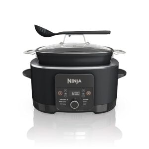 Ninja MC1010 Foodi PossibleCooker PLUS – 6-in-1 Multi-Cooker with Sous Vide & Proofing Features, 8.5 Quarts Capability, Gradual Cooker, Dutch Oven, Glass Lid, Built-in Spoon,…